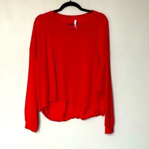 Cropped Sweater with Cinch-able Waist